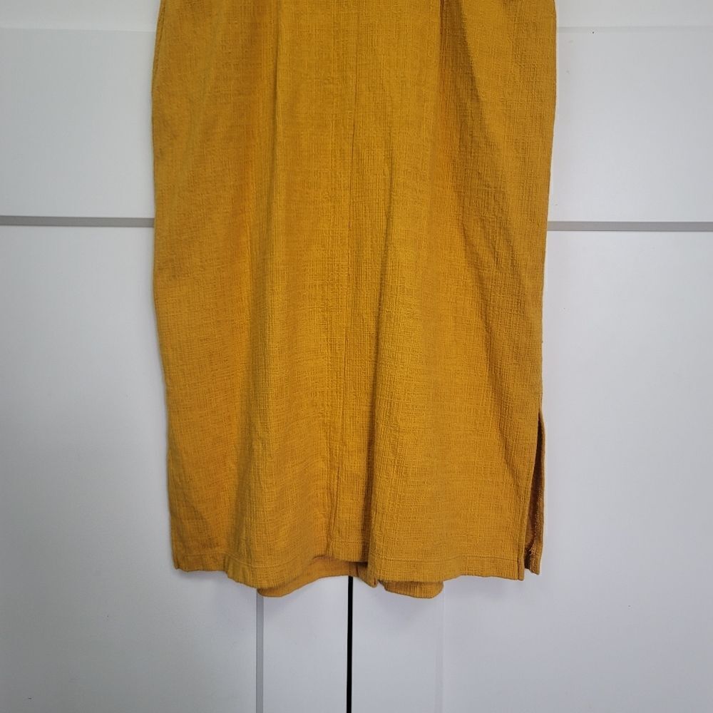 Madewell texture and thread button front tank dress, medium - Picture 8 of 12